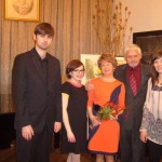 Klub Muzyki i Lit./Wroclaw 2012, spotkanie autorskie Romany Więczaszek; prowadzenie Kazimierz Burnat;oprawa muzyczna: Marek Kudra, Ola Cieślak, Anna Czajkowska (Mrozowska)